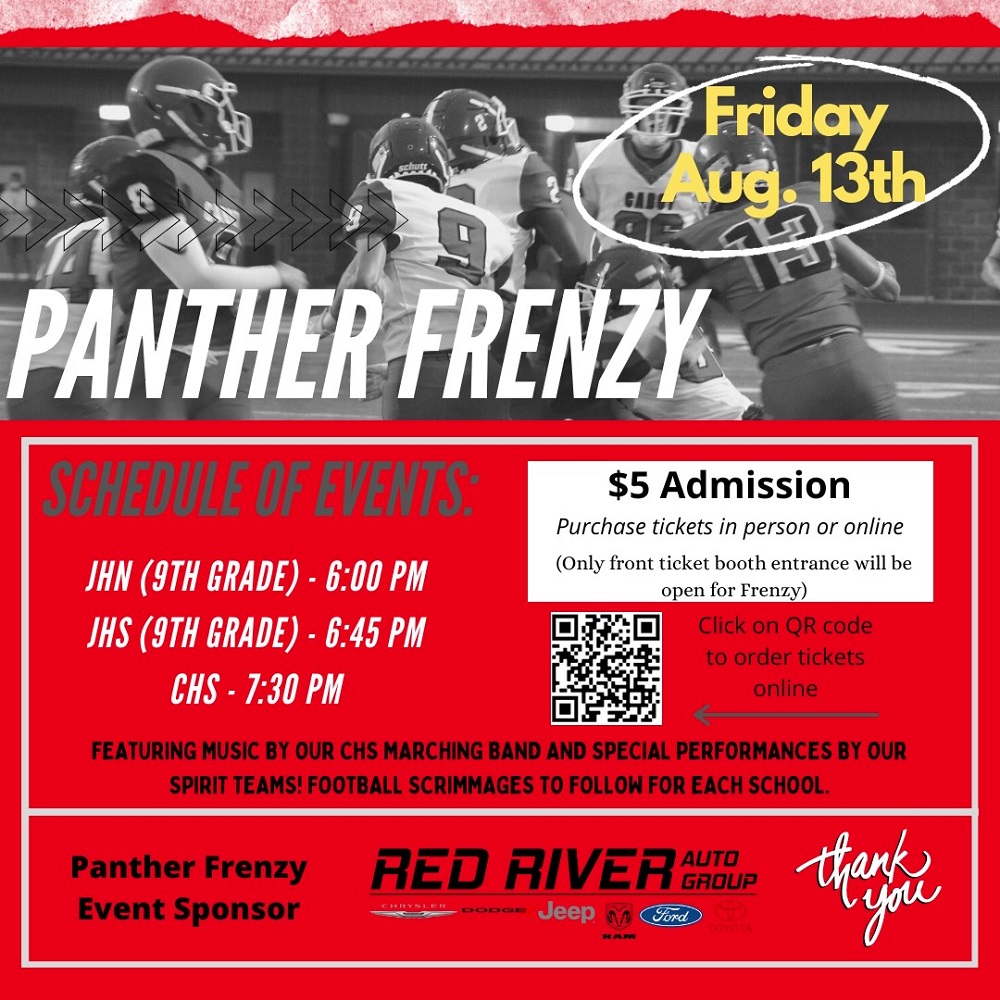 Panther Frenzy 2021 Flyer